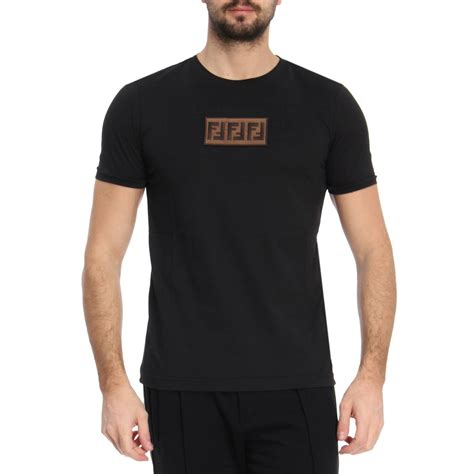 fendi t shirt mens black|fendi t shirt i offer.